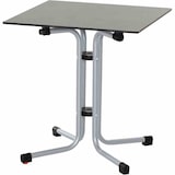 thumbnail of SIENA GARDEN Sola Klapptisch 65x65 cm, silber 01914560