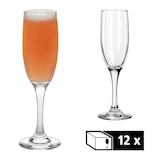 thumbnail of Libbey set van 12 champagneglazen -EMBASSY- 177 ml, Ø 7 cm, H: 20,5 cm