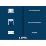 thumbnail of CreaTable Modern Industrial Weiss-gold Kombiservice 8-tlg Steinzeug