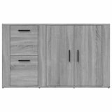 thumbnail of Helloshop26 - Buffet Sideboard Kommode Kleiderschrank Aufbewahrungsmöbel Organizer Küche Wohnzimmer Sonoma-Eiche 100 x 33 x 59,5 cm 02_0036244