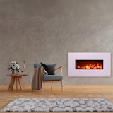 thumbnail of Sined Monte Elektrischer Wandkamin Aus Stahl Und Glas 1500w Flammeneffekt Led Weiß