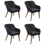 thumbnail of Helloshop26 - Juego de comedor de jardín exterior negro de 5 piezas 02_0013865