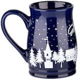 thumbnail of Van Well Glühweinbecher, Keramik Punschtasse, Blau, 25 cl, 0,2 /-/ geeicht, 6 Stück