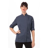 thumbnail of Chef Works® HARTFORD Damenkochjacke der Essential Collection - COOL VENT BCWLZ005 Blau XL