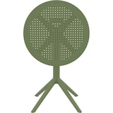 thumbnail of Lot de 2 tables d’extérieur rondes pliantes de 60 cm Sky Table Vert