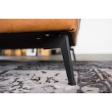 thumbnail of KAWOLA Sofa BLOOM Ecksofa Leder cognac Recamiere rechts
