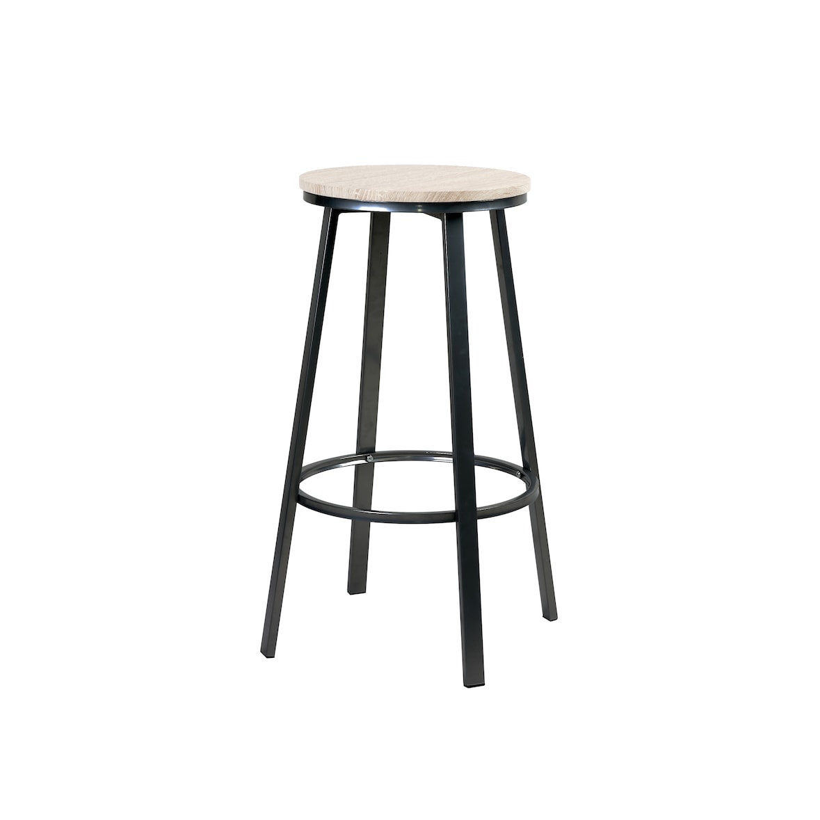 Banquete Titan Preto - Carvalho claro