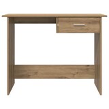 thumbnail of Scrivania artigianale in rovere 100 x 50 x 76 cm modello Ventura Luna in derivati \u200b\u200bdel legno