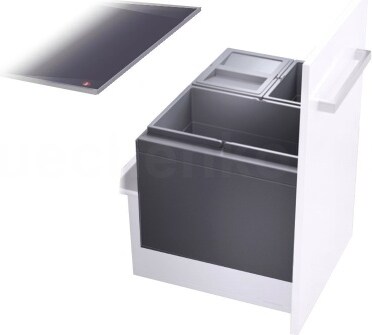 Hailo Abfallsammler 3631691 XL Inset 600 28/13/13 Triple-XL 28 + 2x 13 Liter