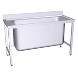 thumbnail of Fregadero gran capacidad 1 cubeta 1500x700x850 mm.