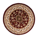 thumbnail of Traditioneller Teppich in Trendfarben `Glazert` . Farbe: Rot, 133x133 cm | Kadima Design