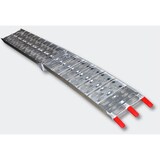 thumbnail of Helloshop26 - Rampa de carga para moto plegable de aluminio hasta 340 kg 220 x 28 cm gris 3416050