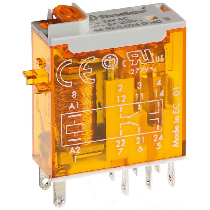 Finder Miniatur-Relais 46.52.8.024.0040 465280240040