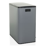 thumbnail of Abfallsammler / Mülltrennsystem Clean 13 - 60L (2x30L) Stahl grau hjh OFFICE