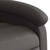 thumbnail of vidaXL Massagesessel Dunkelbraun Echtleder