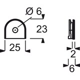 thumbnail of Busch-Jaeger Leitungseinführung ws 2088-212 2CKA001761A1293