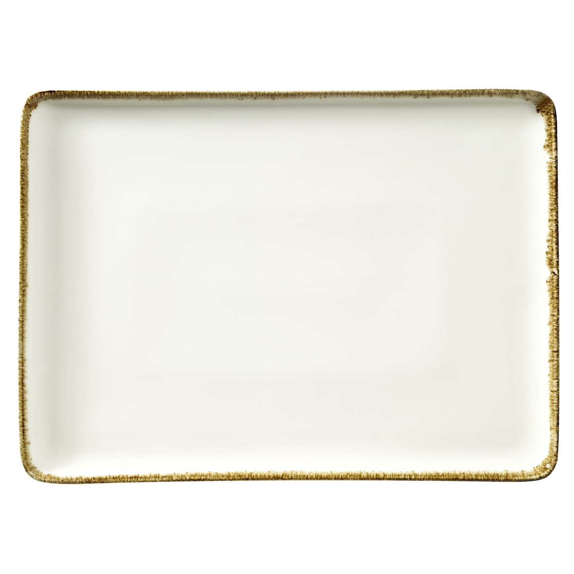 METRO Professional Plato llano Ateo, porcelana, 23 x 17 cm, rectangular, beige