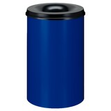 thumbnail of Vlamdovende papierbak 110 ltr - blauw, zwart