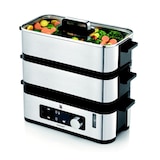 thumbnail of Cuit-vapeur 2 compartiments Kitchenminis -  430.00 cl Argent / Métallique Rectangulaire Acier Inoxydable (inox  Wmf 28.00x14.00 cm