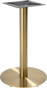 thumbnail of Tischbein aus rostfreiem Stahl Sutton gold - Oviala