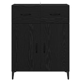 thumbnail of vidaXL Sideboard Schwarz Eichen-Optik 34 x 69.5 x 90 cm Holzwerkstoff