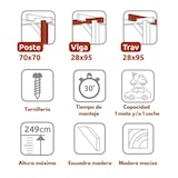 thumbnail of Cochera de Madera Ibiza (Maderland)