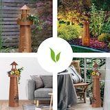 thumbnail of GARVIDA LED-Dekosäule Leuchtturm - 70 cm - braun