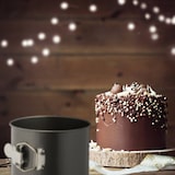 thumbnail of Relaxdays Springform hoch, 3er Set, Ø 14/16/18 cm, rund, antihaftbeschichtet, Backform Schichttorten, Stahl, anthrazit