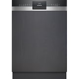 thumbnail of Siemens iQ300, Teilintegrierter Geschirrspüler, 60 cm, Gebürsteter Stahl SN53HS10TE