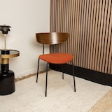 thumbnail of Now's Home - Lot de 2 chaises en bois et velours terracotta