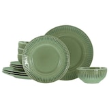 thumbnail of CreaTable Celadon Grün Tellerset 12-tlg Steinzeug