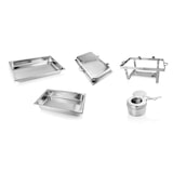 thumbnail of METRO Professional Chafing Dish / Chauffe-plats SBD-100L, Acier inoxydable, GN 1/1, 9 L, avec couvercle