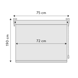 thumbnail of Viewtex Estor Enrollable Screen Vtx10 Blanco 75 X 190  0595213002