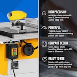 thumbnail of MSW - Tafelzaag - 1100 W - 400 V - 200 mm zaagblad - voor hout