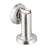thumbnail of Relaxdays Türfeststeller Magnet, magnetischer Türaufhalter, aus Edelstahl, Boden- oder Wandmontage, Türhalter, silber