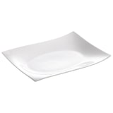 thumbnail of Maxwell & Williams Motion Platte Eckig, Tablett, Servierplatte, Eckig, Porzellan, Weiß, 25 cm x 19 cm, RP00325
