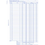 thumbnail of Avery Zweckform Kassenabrechnung 428 DIN A4 2x50Blatt