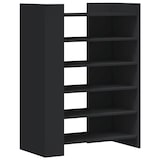 thumbnail of vidaXL Schuhschrank Schwarz 74,5x37,5x100 cm Holzwerkstoff