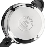 thumbnail of G-SOLA Olla a presión 8 L inox 18/10, triple seguridad, 2 niveles, apta inducción/lavavajillas, incluye recetario David de Jorge.