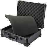 thumbnail of HMF 15701-02 Werkzeugkoffer leer, Werkzeugkasten groß mit Rasterschaumstoff, 46 x 33 x 15 cm