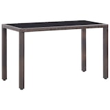 thumbnail of vidaXL 5-tlg. Garten-Essgruppe mit Auflagen Poly Rattan Braun