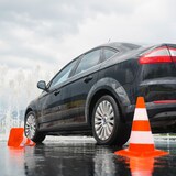 thumbnail of ECD Germany 5x Verkehrskegel 47 cm Orange-Weiß 2 Reflektoren Stapelbar Flexibel Warnkegel Leitkegel Verkehrshütchen