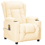 thumbnail of vidaXL Massagesessel Creme Kunstleder
