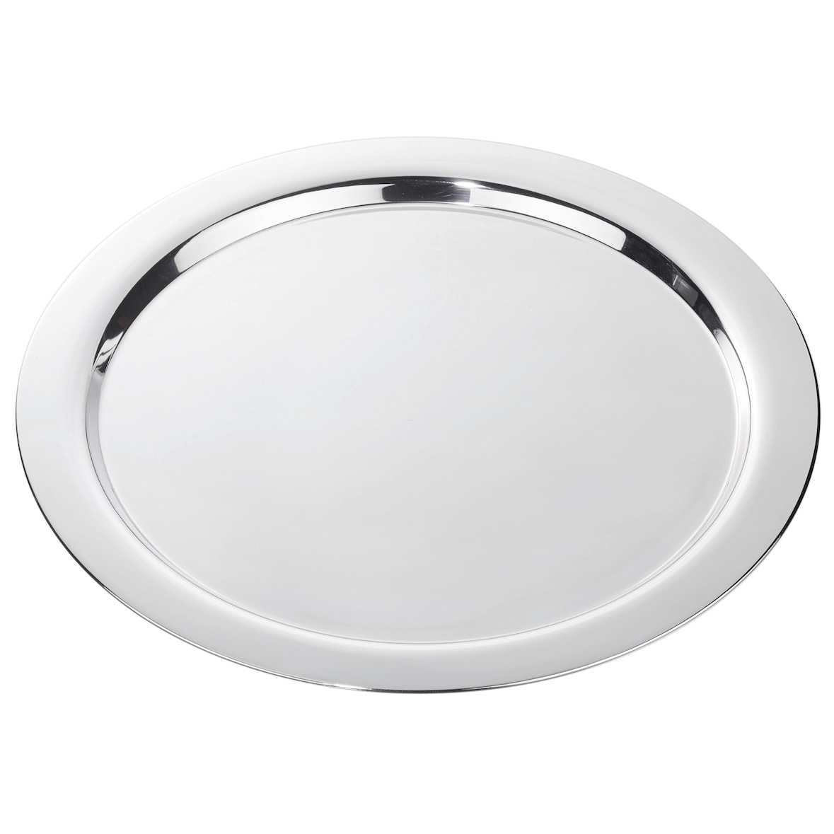 METRO PROFESSIONAL Dienblad, roestvrij staal, Ø 30 x 1 cm, rond, zilver