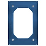 thumbnail of 10 Stück Transportroller für Kisten 60 x 40 cm mit 4 Lenkrollen in Blau