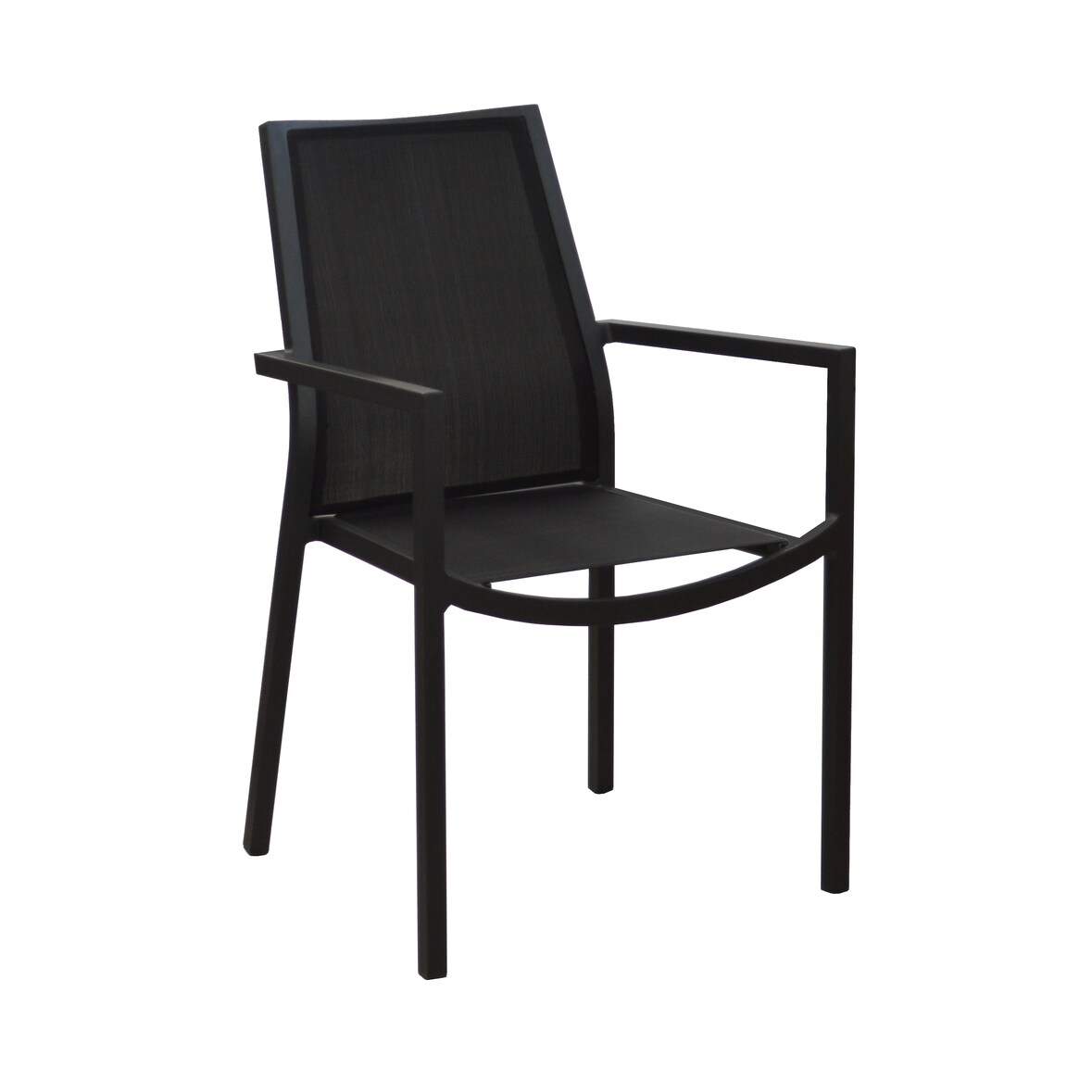 Clara fauteuil alu graphite/alunoir