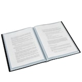 thumbnail of Carpeta 40 fundas soldadas folio negro