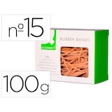 thumbnail of Gomillas Elasticas Q-Connect 100 Gr Numero 15 150 X 2 Mm