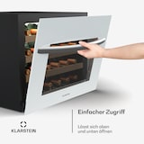 thumbnail of Klarstein Vinsider 24 Built-In Uno Weinschrank | 24 Flaschen | Integrierbar | LED | Weiße Glastür Weiß