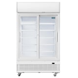 thumbnail of 950 L Kühlmöbel mit 2 Glastüren, belüftet mit Lichtkasten, 220V, 500W Polar